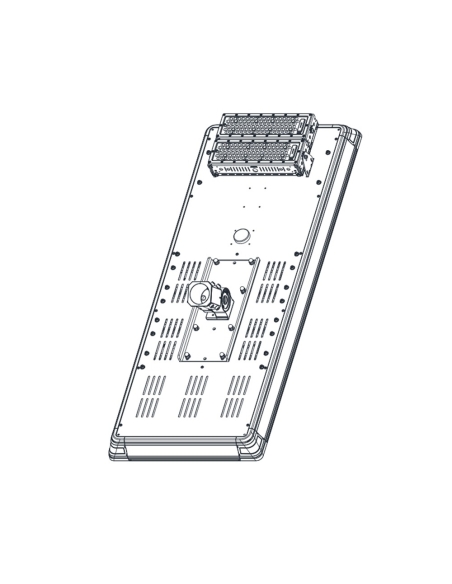 Ensa 50W Microwave Sensor Solar LED Street Light SSL-B50MC