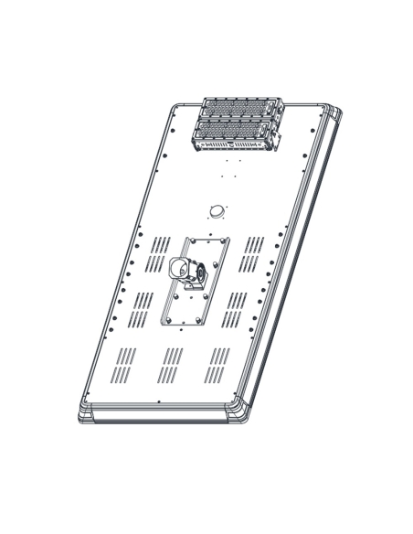 Ensa 60W Microwave Sensor Solar LED Street Light SSL-B60MC Ensa 60W Microwave Sensor Solar LED Street Light SSL-B60MC