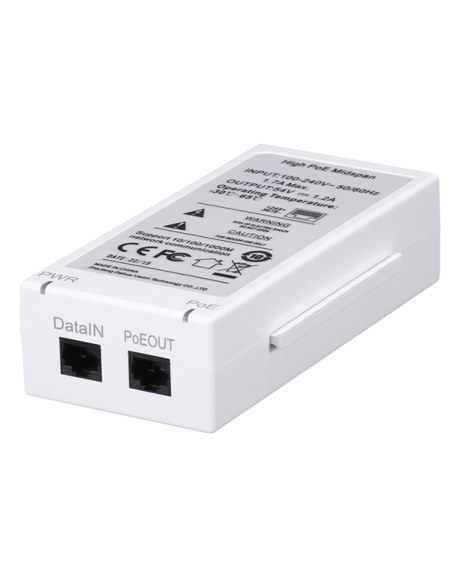 VIP Vision 60W Power Over Ethernet Midspan - VSPOE-MS