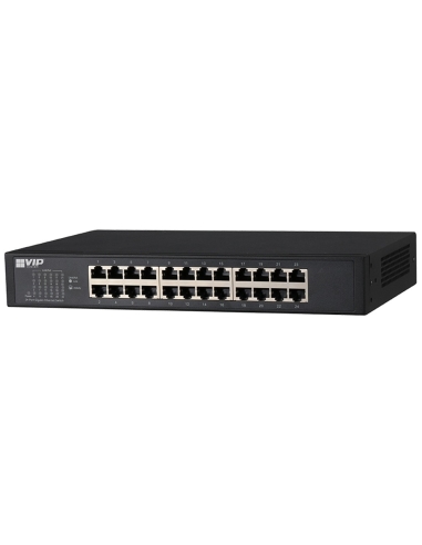 VIP Vision 24 Port Unmanaged Gigabit Ethernet Switch - VSETH-SW24G