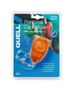 Quell personal panic alarm 3-pack — blue, orange and red 2