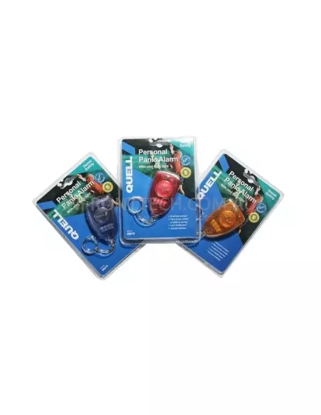 Quell 3 Pack Personal Siren Alarm + Light Quell-86975-3PK Quell 3 Pack Personal Siren Alarm + Light Quell-86975-3PK