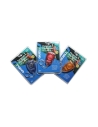 Quell 3 Pack Personal Siren Alarm + Light Blue/Orange/Red Combination