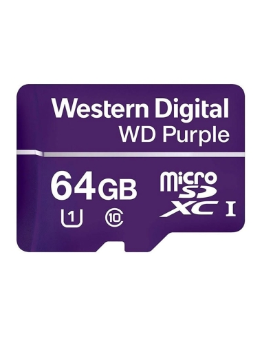 Western Digital 64GB Surveillance MicroSD Card - WDSD64GB