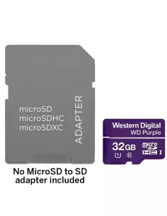 Western Digital 32GB Surveillance MicroSD Card - WDSD32GBWDSD32GB 2