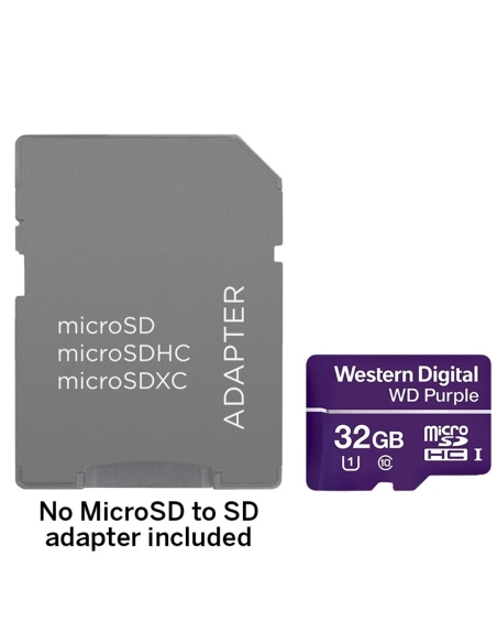Western Digital 32GB Surveillance MicroSD Card - WDSD32GB