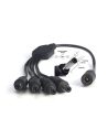 Power Splitter 4-Way Swann CCTV AC/DC General Power 2.1mm