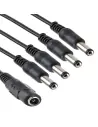 DC CCTV Splitter 4 way 4-way 2.1mm power