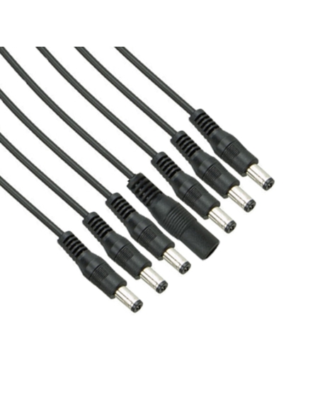 Power Splitter 6-Way Swann CCTV AC/DC General Power 2.1mm