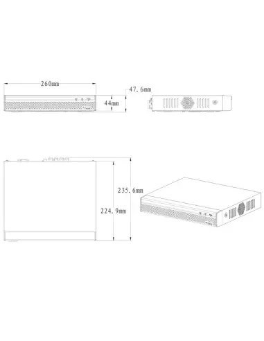 Watchguard CVR8COM3 Compact Series 8 Channel CVR8COM3
