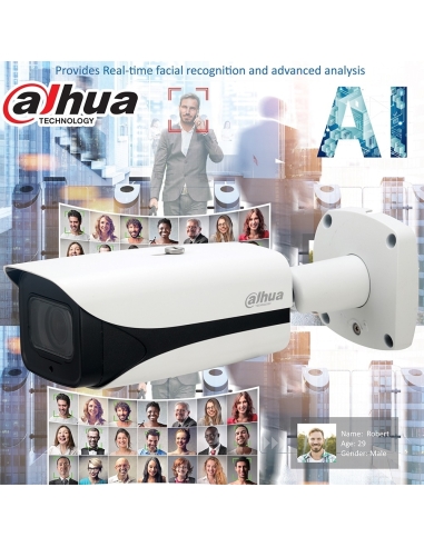 Dahua 4MP Pro AI IR Vari-focal Bullet WizMind DH-IPC-HFW5442EP-ZE-2712