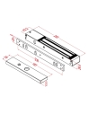 VIP Vision Aluminium Surface Mount Magnetic Lock - MAGLOC100S