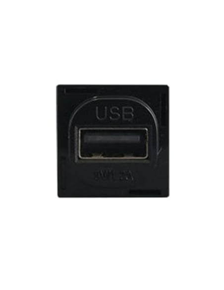 Connected Switchgear Single USB Charger Black - CS-MUSB12B Connected Switchgear Single USB Charger Black - CS-MUSB12B
