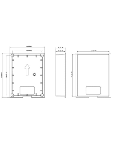 VIP Vision Flush Mount Box for INTIPRDSG - INTIPRDSGFB