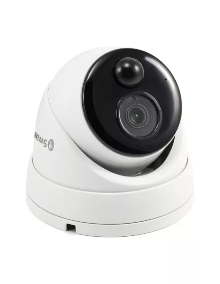 Swann 4K Ultra HD Thermal Sensing Dome IP Security Camera - NHD-888MSD