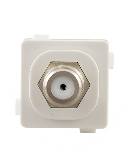 Connected Switchgear F to F Type Connector 1GB Barrel - CS-TVCP