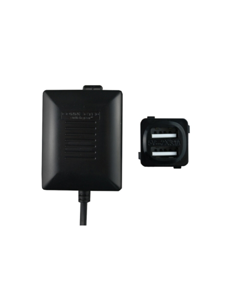 Connected Switchgear Dual USB Charger Fast Charge Black - CS-MUSB31RB Connected Switchgear Dual USB Charger Fast Charge Black - CS-MUSB31RB
