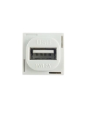 Connected Switchgear Single USB Charger White - CS-MUSB12