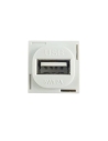 Connected Switchgear Single USB Charger White - CS-MUSB12