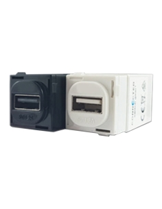 Connected Switchgear Single USB Charger White - CS-MUSB12 2