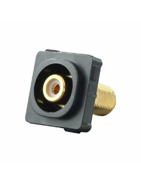 Connected Switchgear RCA Black Mechanism Recessed White ID - CS-MRCARWB