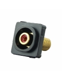 Connected Switchgear RCA Black Mechanism Recessed Red ID - CS-MRCARRB