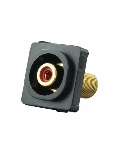 Connected Switchgear RCA Black Mechanism Recessed Red ID - CS-MRCARRB