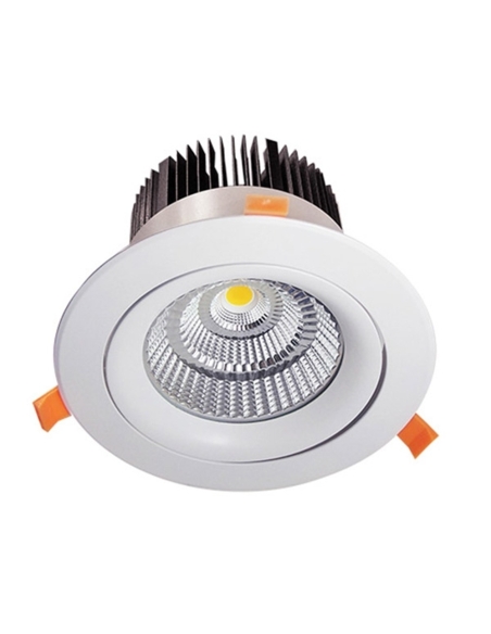 ENSA 45W Commercial Adjustable Dimmable LED Downlight (6000K) - LDL-BD45-AC