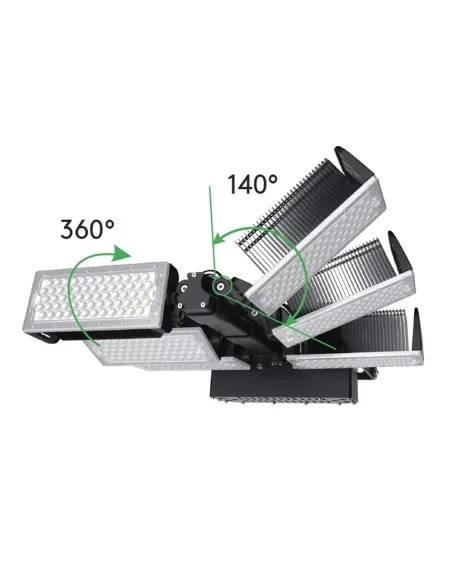 Ensa 960W Adjustable LED Flood Light (6500K) - LFL-F960-C