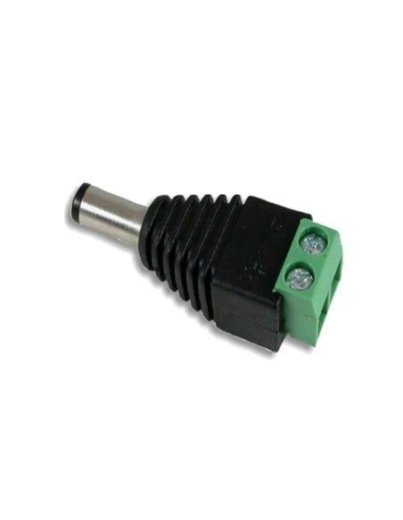 CCTV Male DC Plug with Screw Terminals