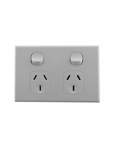 Connected Switchgear Basix S Series Quick Fit Double PowerPoint front view