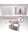 Connected Switchgear Basix S Series Quick Fit Double PowerPoint - CS-BS-POD10QF