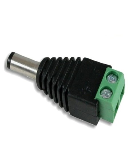 CCTV Male DC Plug with Screw Terminals