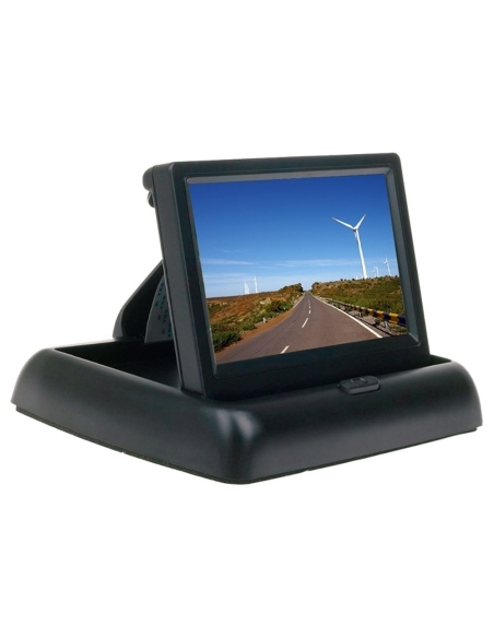 Rhino MSMON-4 4.3 inch TFT Dashboard Flip Monitor for Vehicles