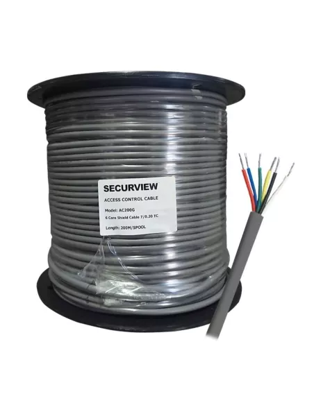 Securview 200m 6-Core Access Control Cable (7/0.20mm) - AC200G