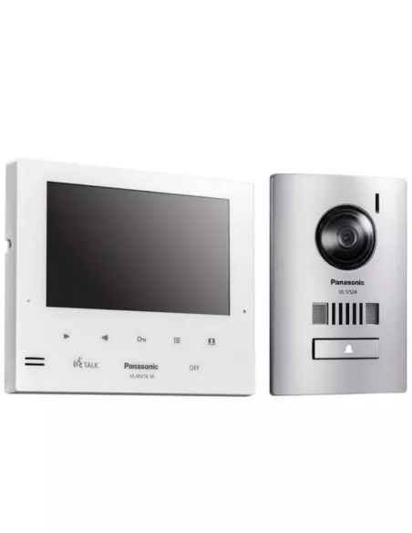 Panasonic VL-SV75AZ-W Video Intercom System White Monitor Panasonic VL-SV75AZ-W Video Intercom System White Monitor