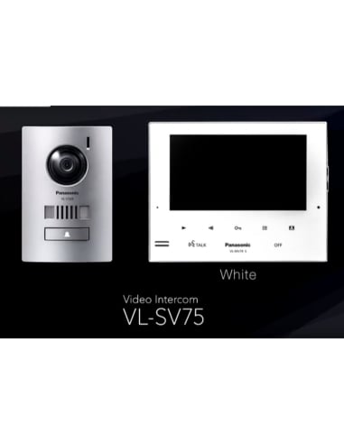 Panasonic VL-SV75AZ-W Video Intercom System White Monitor