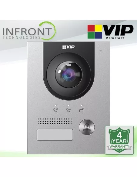 VIP Vision Residential IP Intercom Door Station (Eth/2W/WiFi) - INTIPRDSG VIP Vision Residential IP Intercom Door Station (Eth/2W/WiFi) - INTIPRDSG