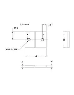 VIP Vision Extension Plate for Electric Strikes - ACLOCTAB 2