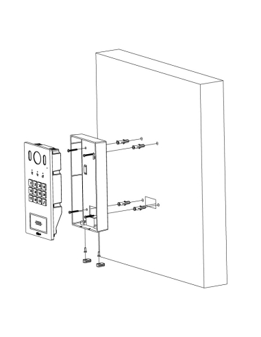 VIP Vision Surface Mount Box for INTIPRDSD - INTIPADSDSB