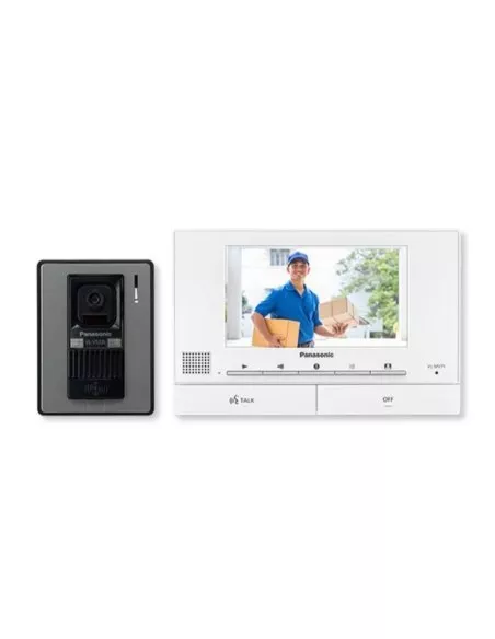 Panasonic VL-SV72AZ-W Video Intercom System White Monitor Panasonic VL-SV72AZ-W Video Intercom System White Monitor