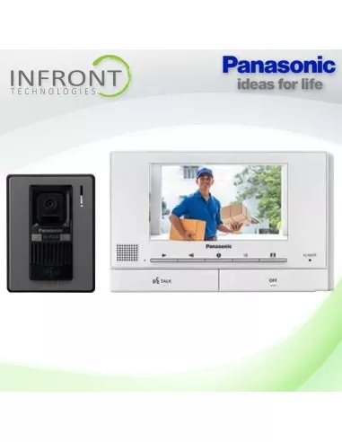 Panasonic VL-SV72AZ-W Video Intercom System White Monitor