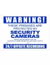 Watchguard CCTV Warning Sign Corflute A3 Size - VSCDCC