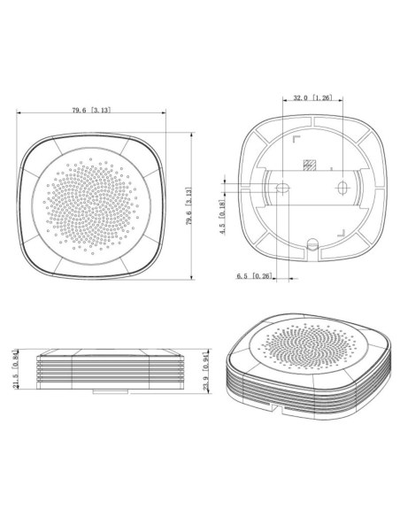 VIP Vision High Fidelity Surveillance Microphone (Plastic) VIP Vision High Fidelity Surveillance Microphone (Plastic)