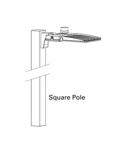 Mounting of Ensa Pole Fixed Bracket for LSL-B Street Lights