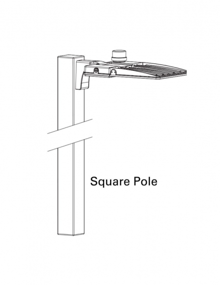 Mounting of Ensa Pole Fixed Bracket for LSL-B Street Lights