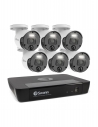 Swann 4K Upscaled Master-Series 6 Night2Day Camera 8 Ch 7680 NVR 2TB HDD Security System