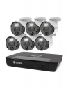 Swann 4K Upscaled Master-Series 6 Night2Day Camera 8 Ch 7680 NVR 2TB HDD Security System