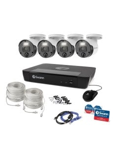 Swann 4K Upscaled Master-Series 4 Night2Day Camera 8 Ch 7680 NVR 2TB HDD Security System 2