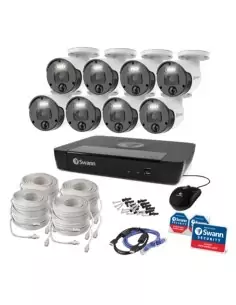 Swann 4K Upscaled Master-Series 8 Night2Day Camera 16 Ch 7680 NVR 2TB HDD Security System 2